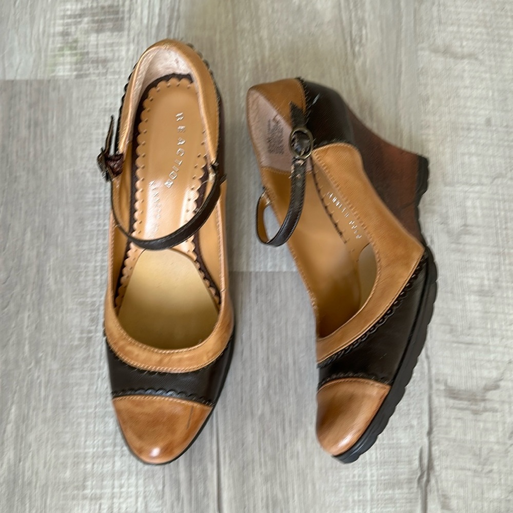 Vintage Style Kenneth Cole Reaction Wedge Heels